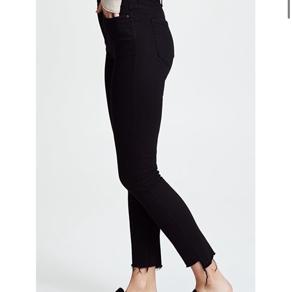 Mother Stunner Step Hem Ankle Jean